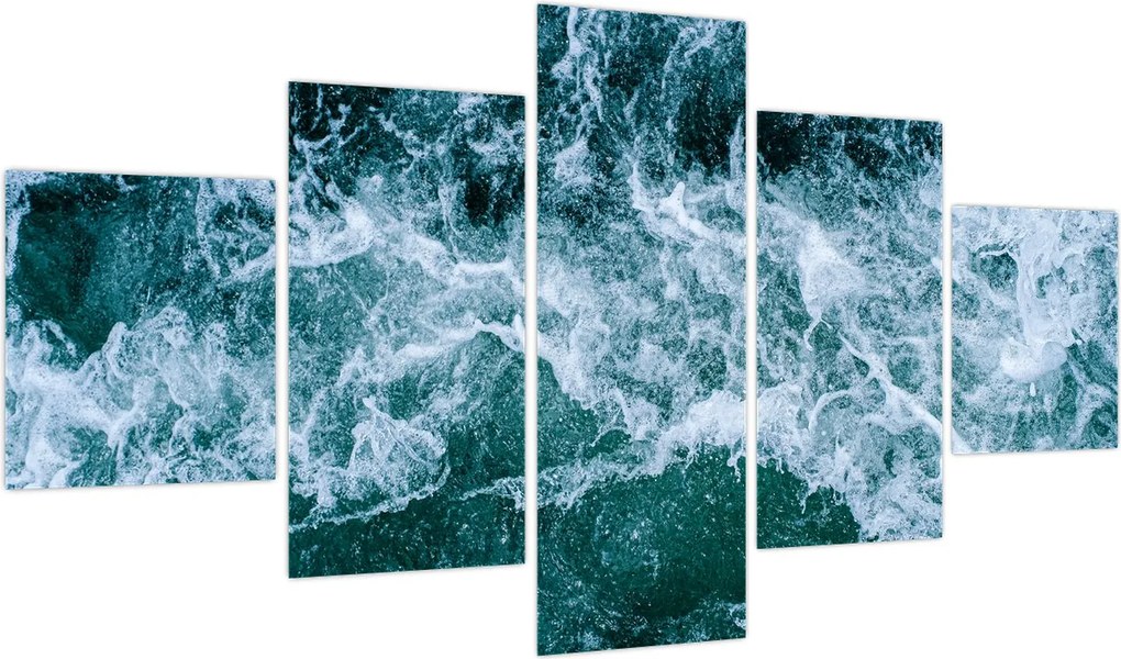 Obraz - Fale oceanu (125x70 cm)
