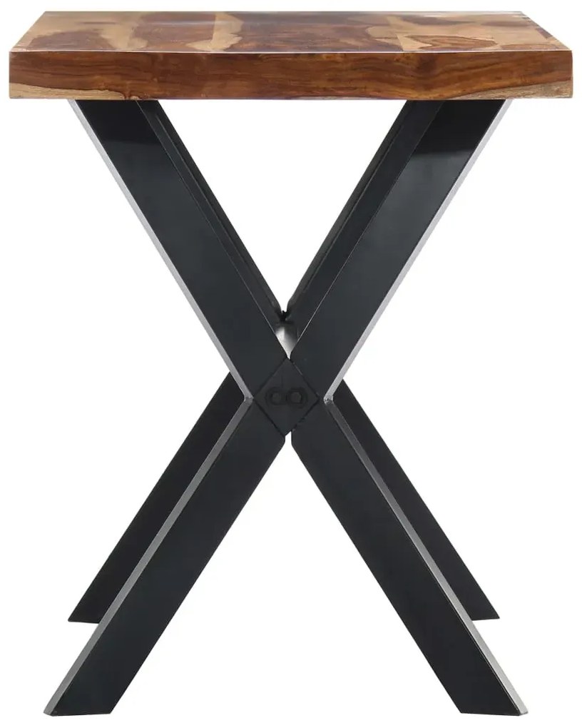 Loftowy stół z drewna sheesham– brązowy B4-F78