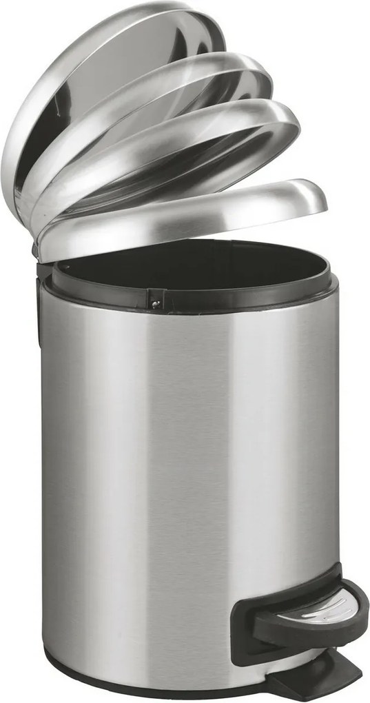 Wenko Kosz na śmieci z pedałem Leman 3 l, stal nierdzewna, 3 l