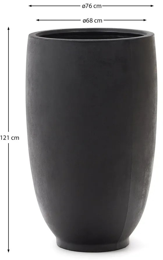 Doniczka z cementu ø 75 cm Aiguablava – Kave Home