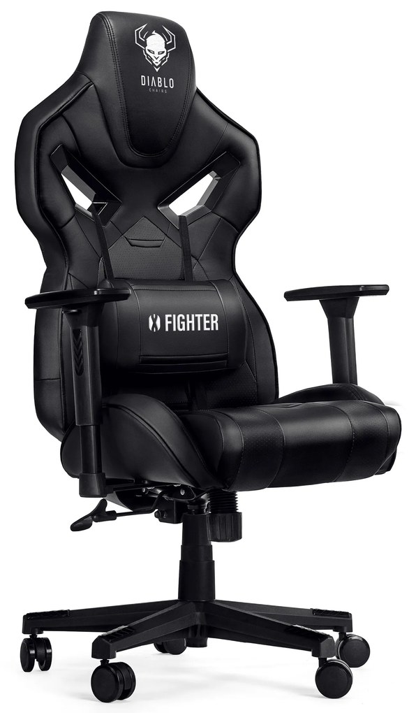 Fotel gamingowy Diablo X-Fighter Normal Size, czarny