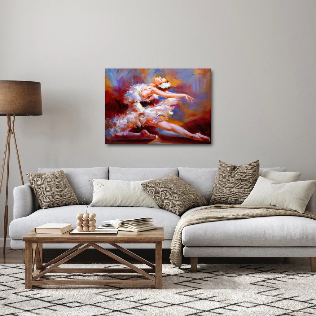 Obraz - Baletnica, malarstwo (70x50 cm)