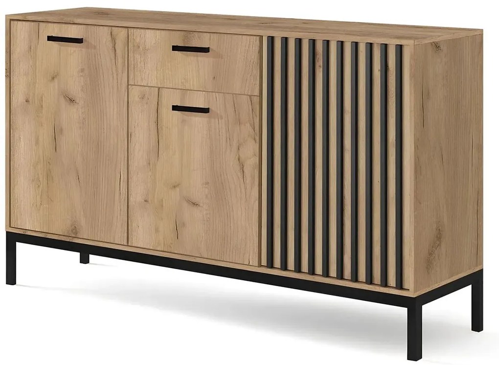 Komoda Na Nóżkach Z Lamelami C3-K02
