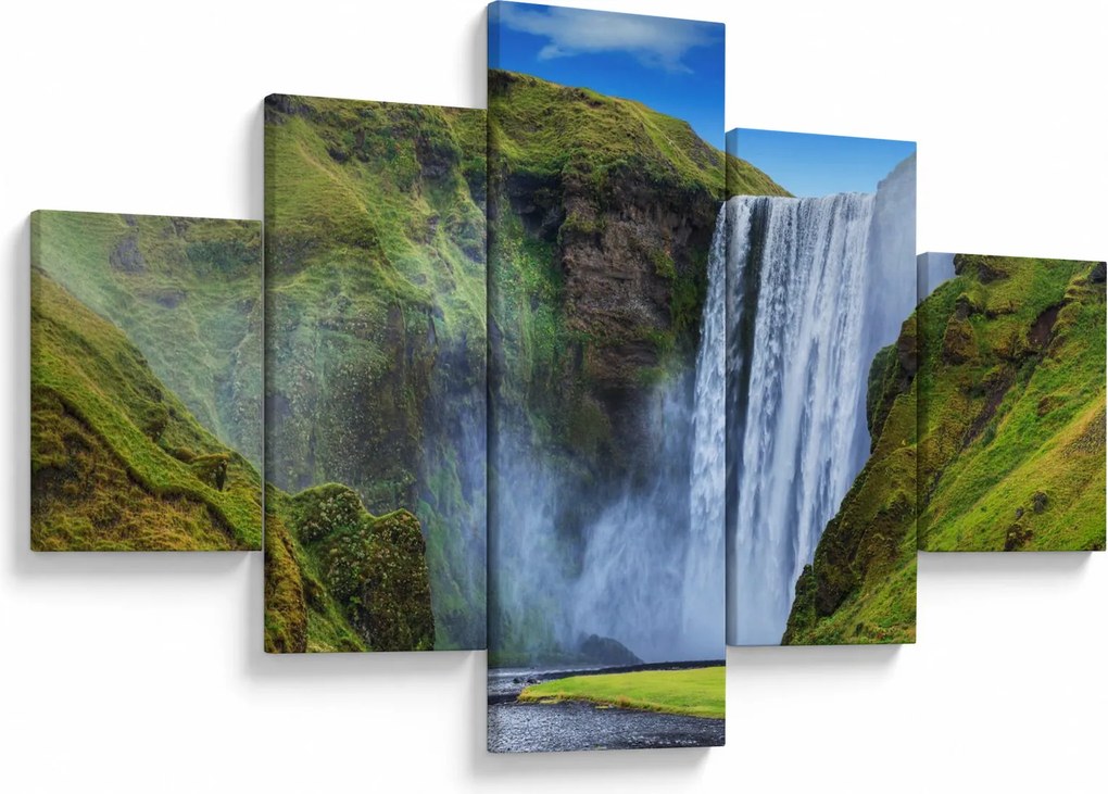 Obraz - Wodospad Seljalandsfoss (125x70 cm)