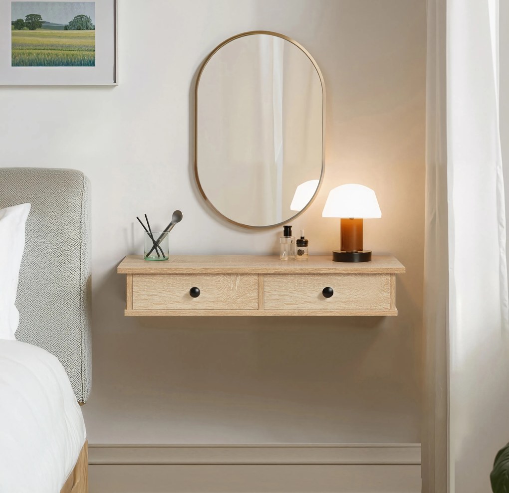 Wisząca Szafka z Szufladami - sonoma - LWS865B11