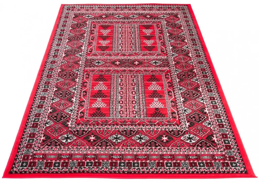 Czerwony dywan vintage T7-M67