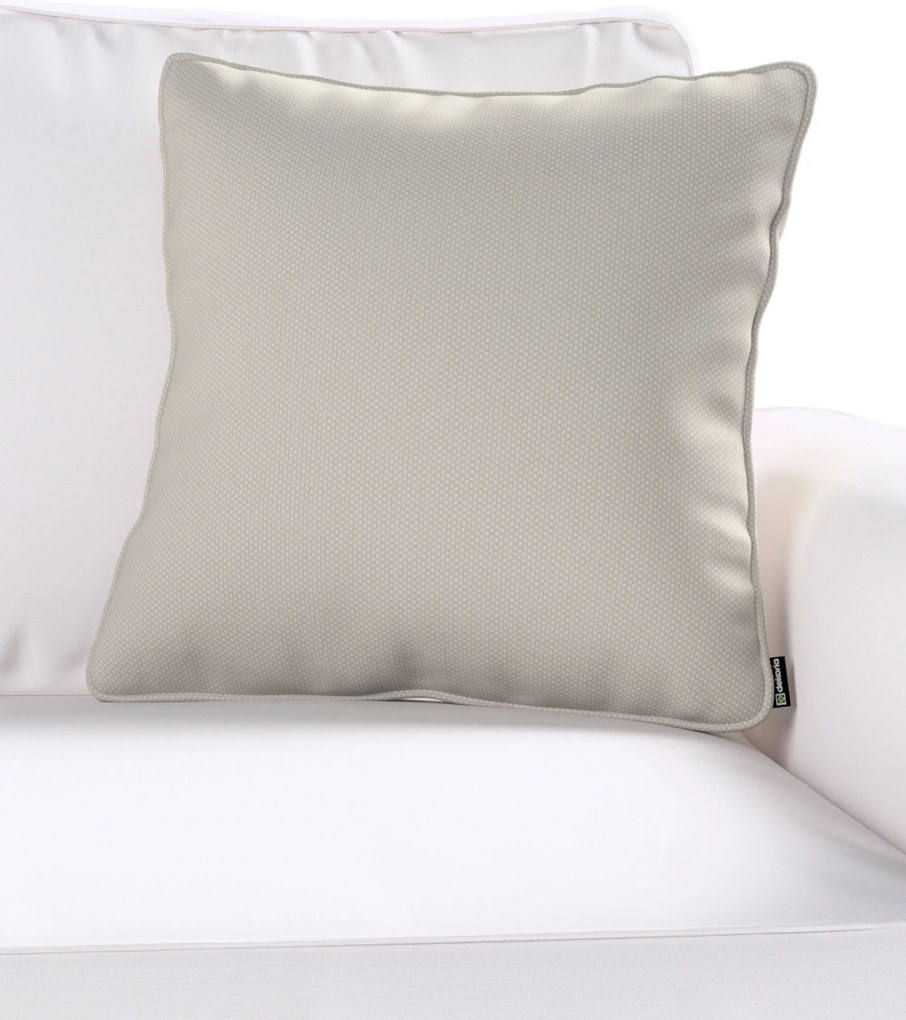 Poszewka Gabi na poduszkę kolor szary tkanina strukturalna