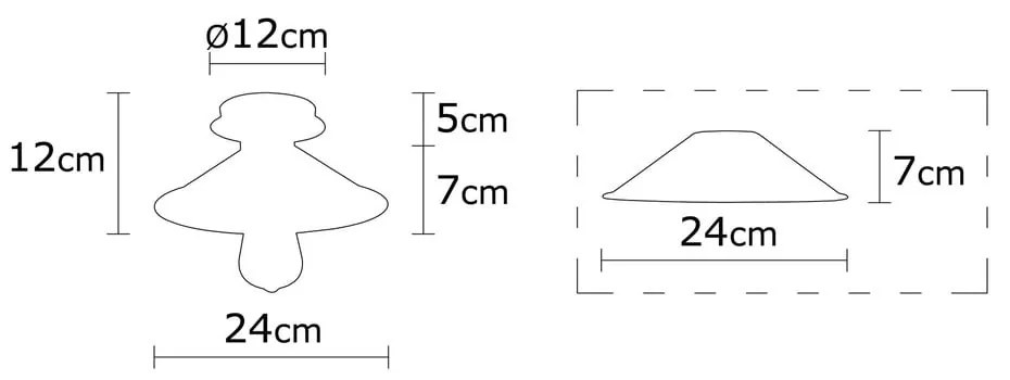 Czarna lampa sufitowa z metalowym kloszem ø 24 cm Berceste – Opviq lights