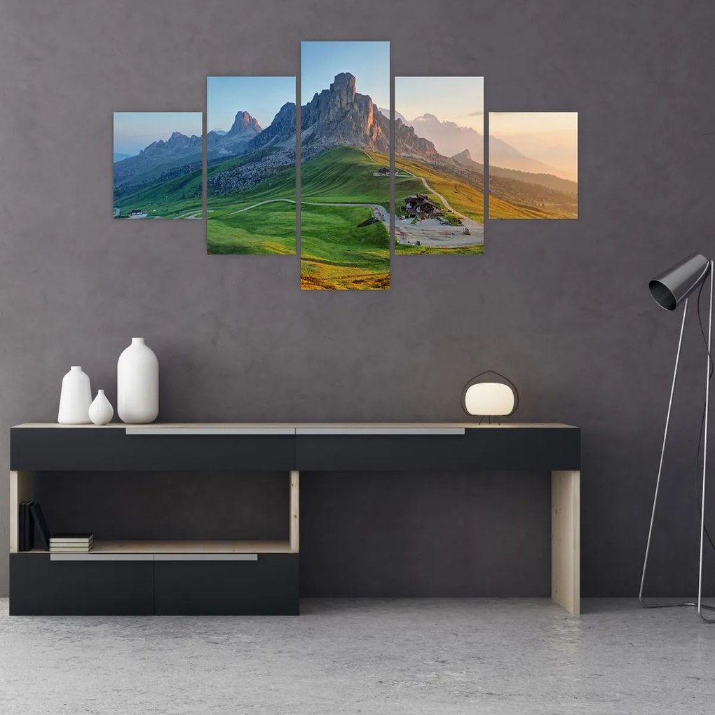 Obraz - Dolomity (125x70 cm)