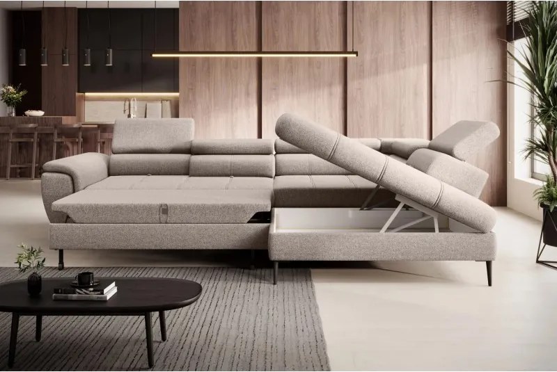 Narożnik DENVER L z funkcją spania WERSAL