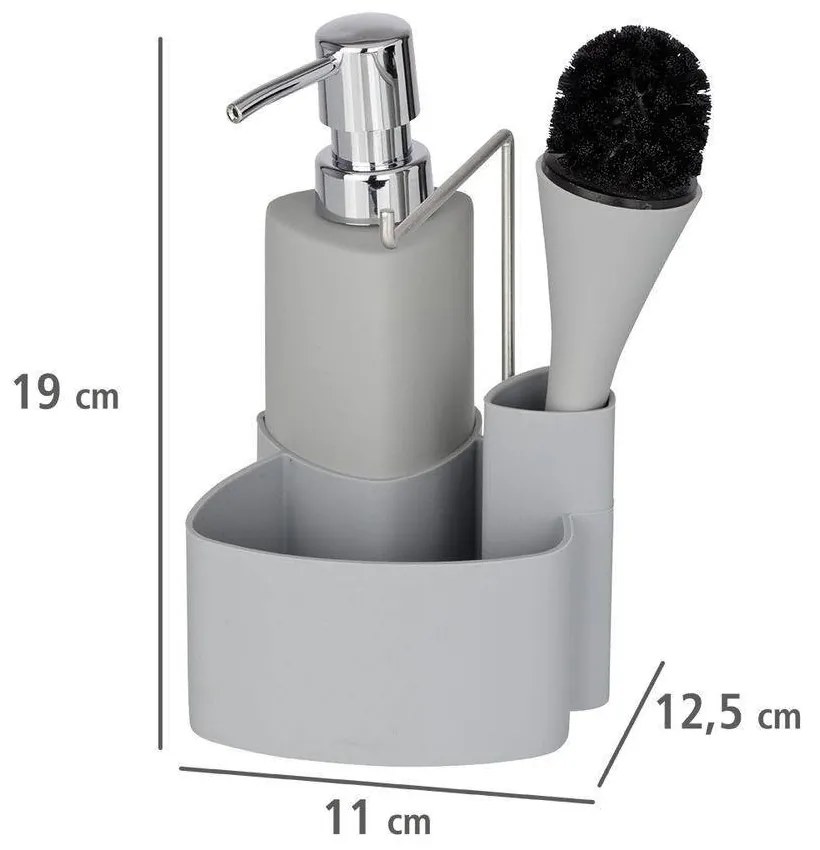 Zestaw kuchenny EMPIRE GREY, 4w1, WENKO