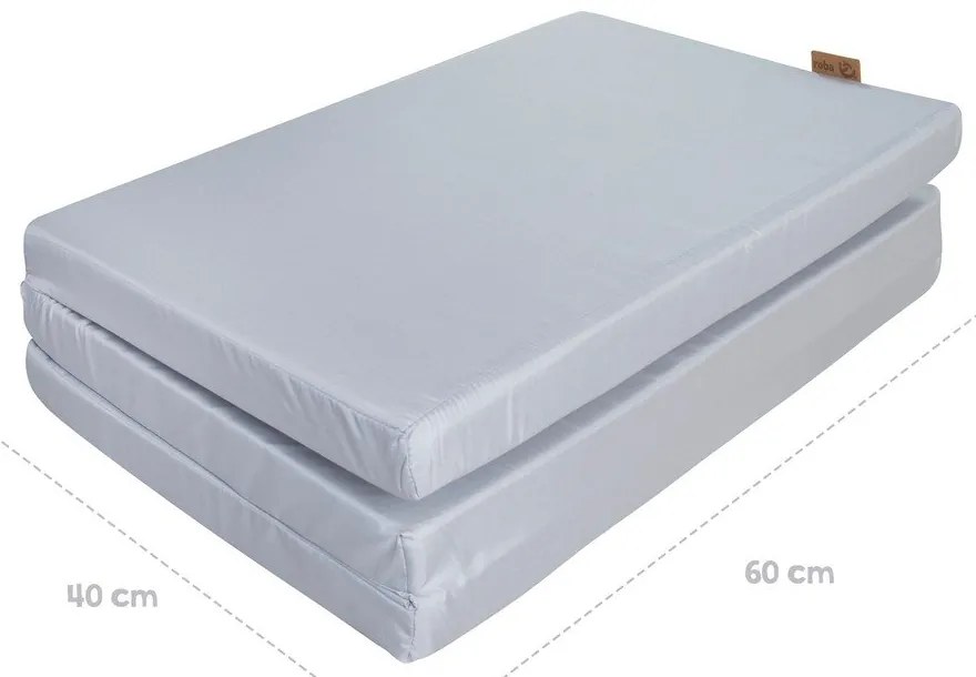 Piankowy materac dziecięcy ze zdejmowanym pokrowcem/składany 120x60 cm Style – Roba