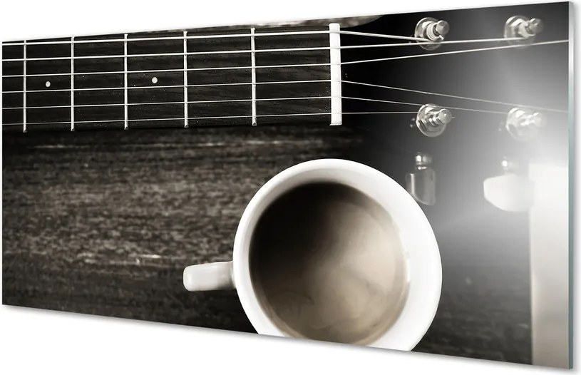 Szklany Panel Melodia i Aromat Kawy