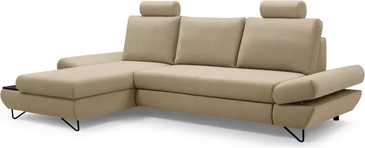 Narożnik LOFT z funkcją spania Regulowane zagłówki i podłokietniki Lewa strona Salvador 02