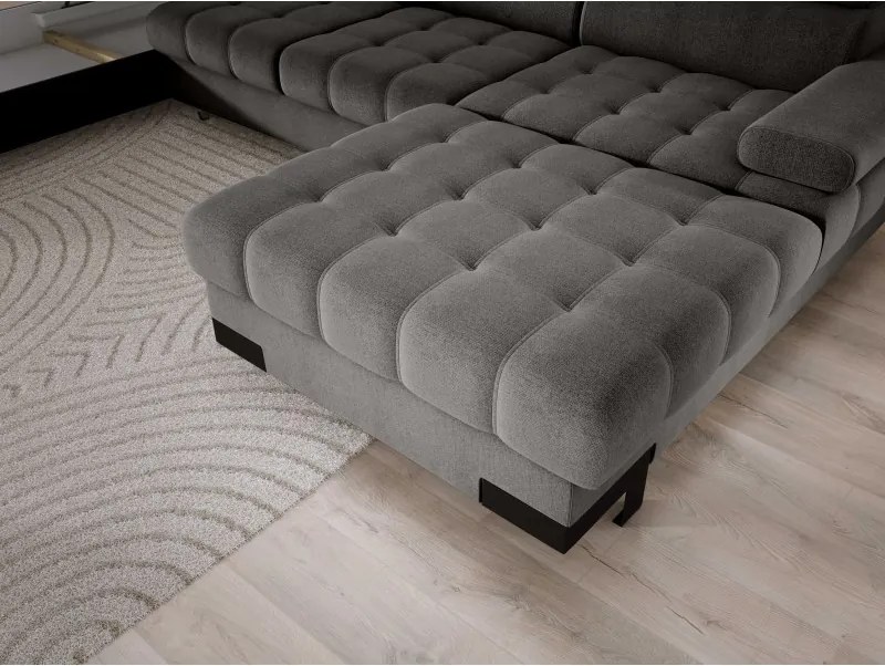 Narożnik SELVA XL Prawostronny z funkcją spania i pojemnikiem AUSTIN 19 WERSAL