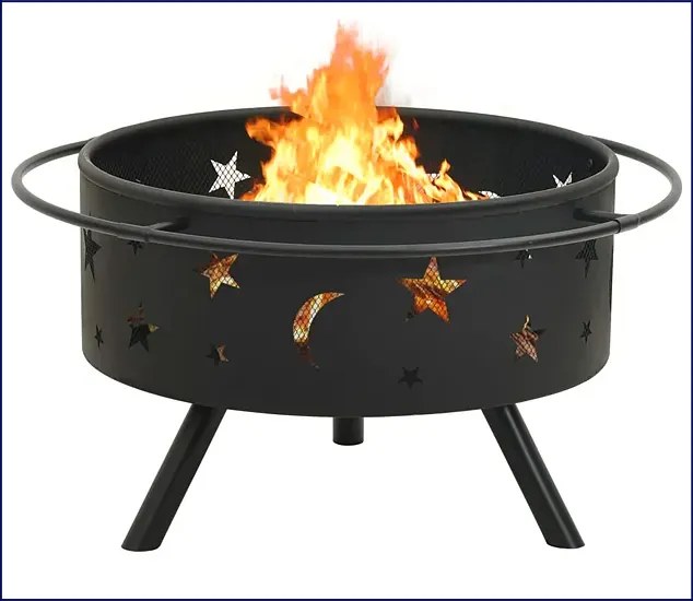 Nowoczesne palenisko ogrodowe - Kenzi XL