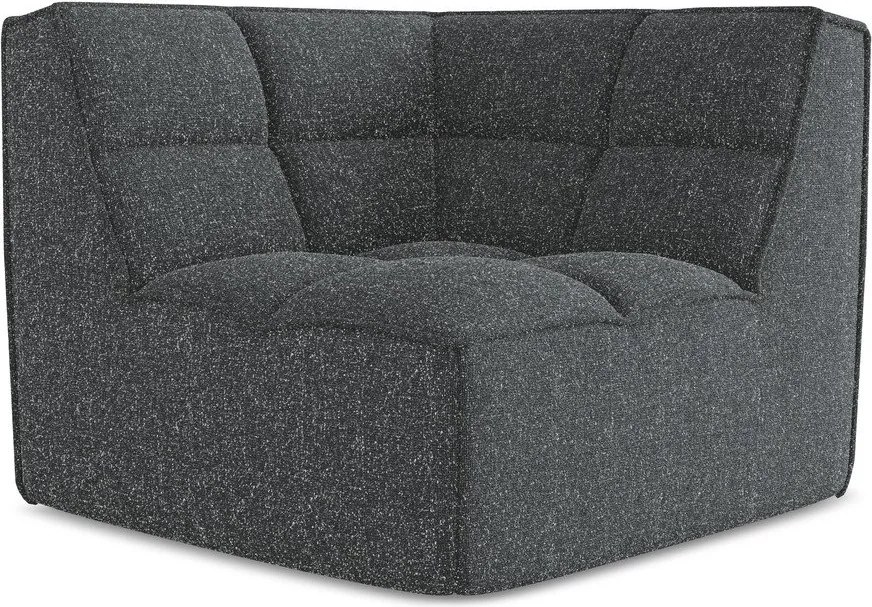 Ciemnoszary moduł sofy Kalai – Makamii