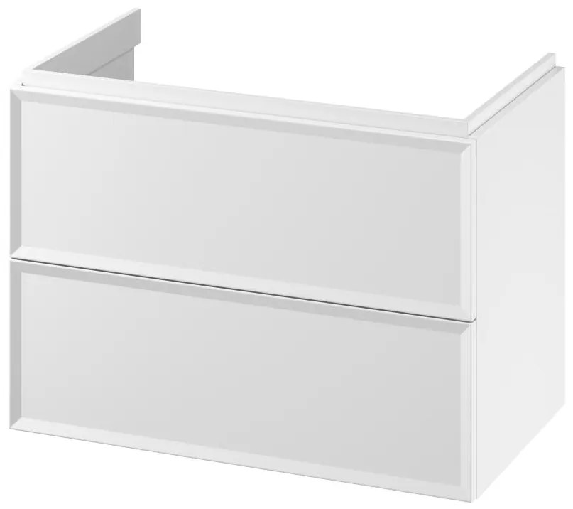 Cersanit S1021-004 - Wisząca szafka łazienkowa pod umywalkę MILLE 80x45 cm biała