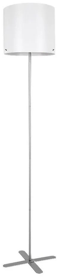 Rabalux 74012 - Lampa stojąca IZANDER 1xE27/40W/230V biała/srebrna