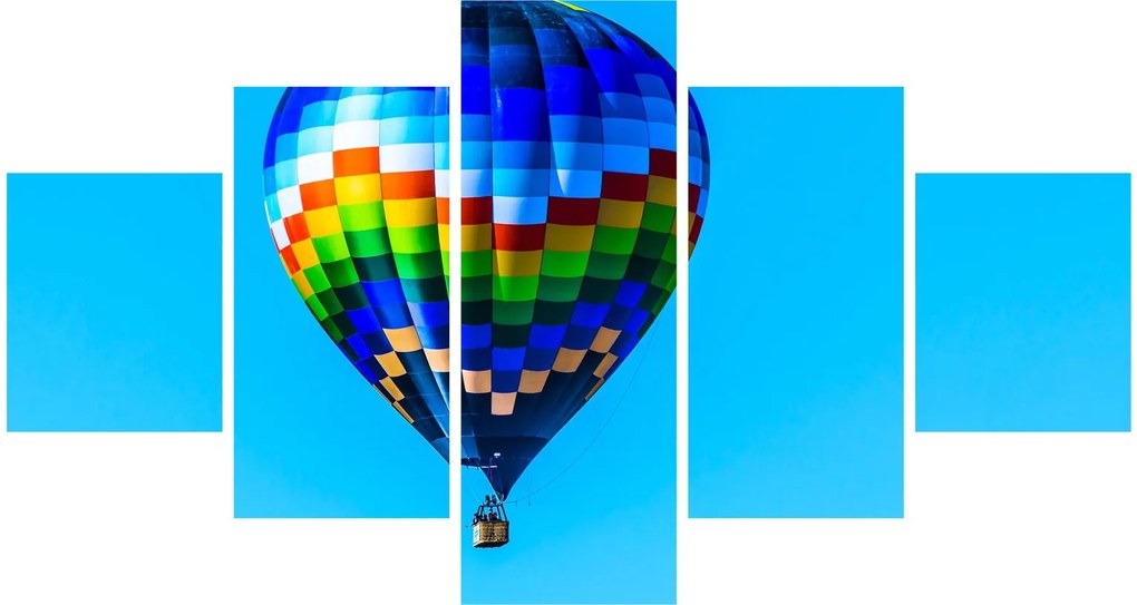 Obraz - Balon na gorące powietrze (125x70 cm)