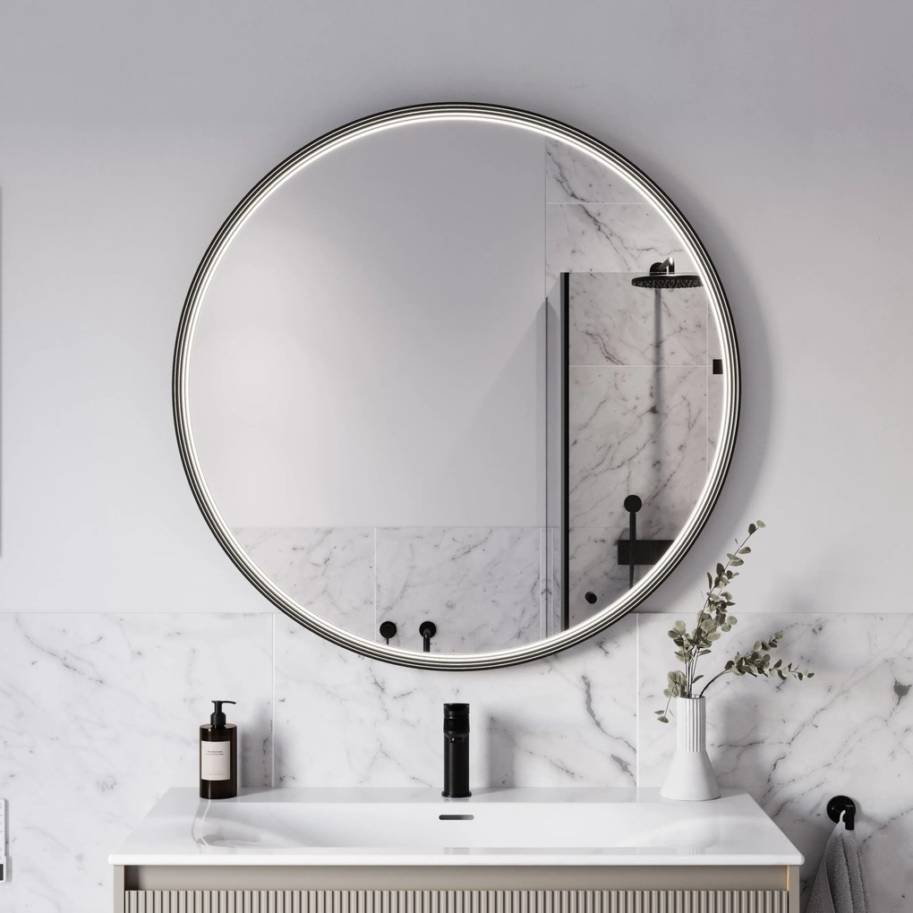 Lustro łazienkowe LED BELDIVO okrągłe - 100 cm