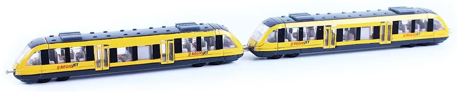 Rappa Metalowy pociąg regionalny RegioJet, 17  cm