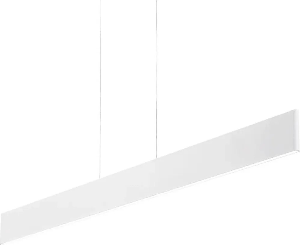 Ideal Lux - LED lampa wisząca na linku DESK LED/32W/230V 102,5 cm CRI 90 biała