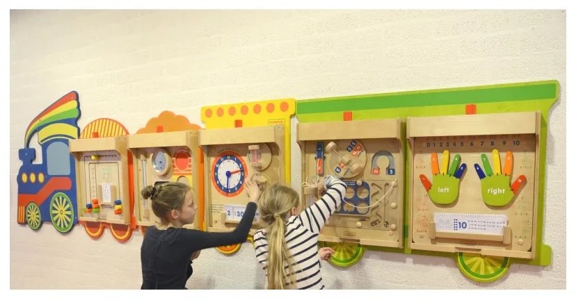 Masterkidz system do montażu 5 tablic masterkidz flex - pociąg
