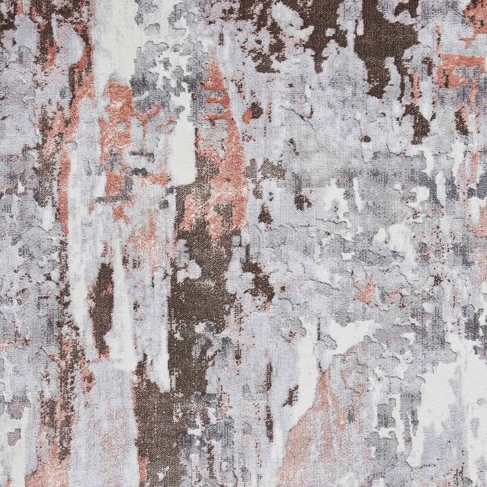 Szaro-różowy dywan Think Rugs Apollo, 160x220 cm