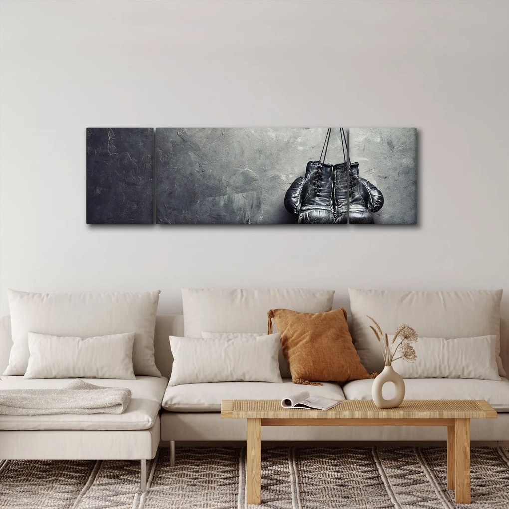 Obraz rękawic bokserskich (170x50 cm)