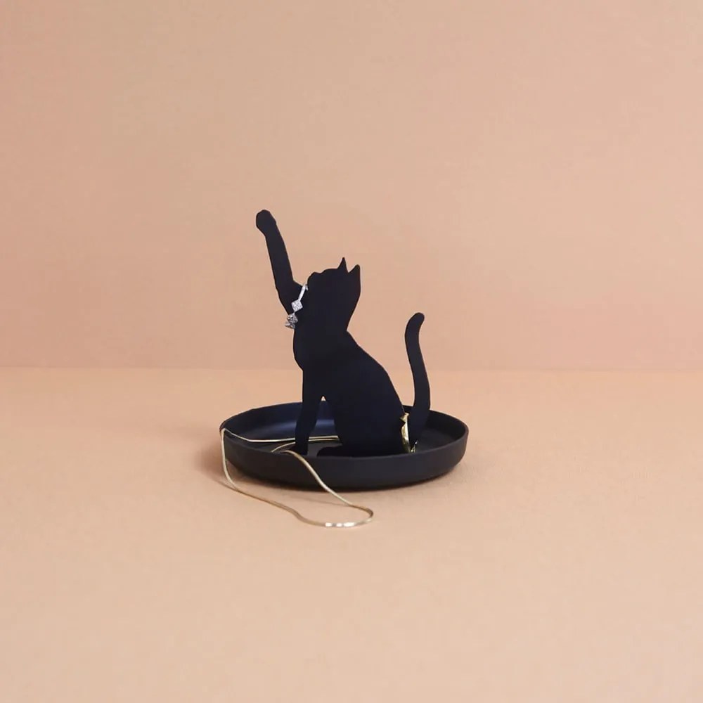 Metalowy stojak na biżuterię Feline – Balvi