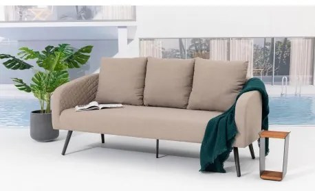 MELIA LIKA-TEX® mocca - luksusowa sofa ogrodowa