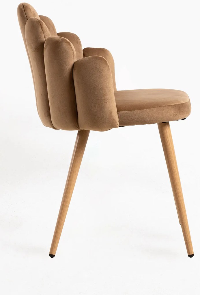 Rcznie aksamitne krzeso