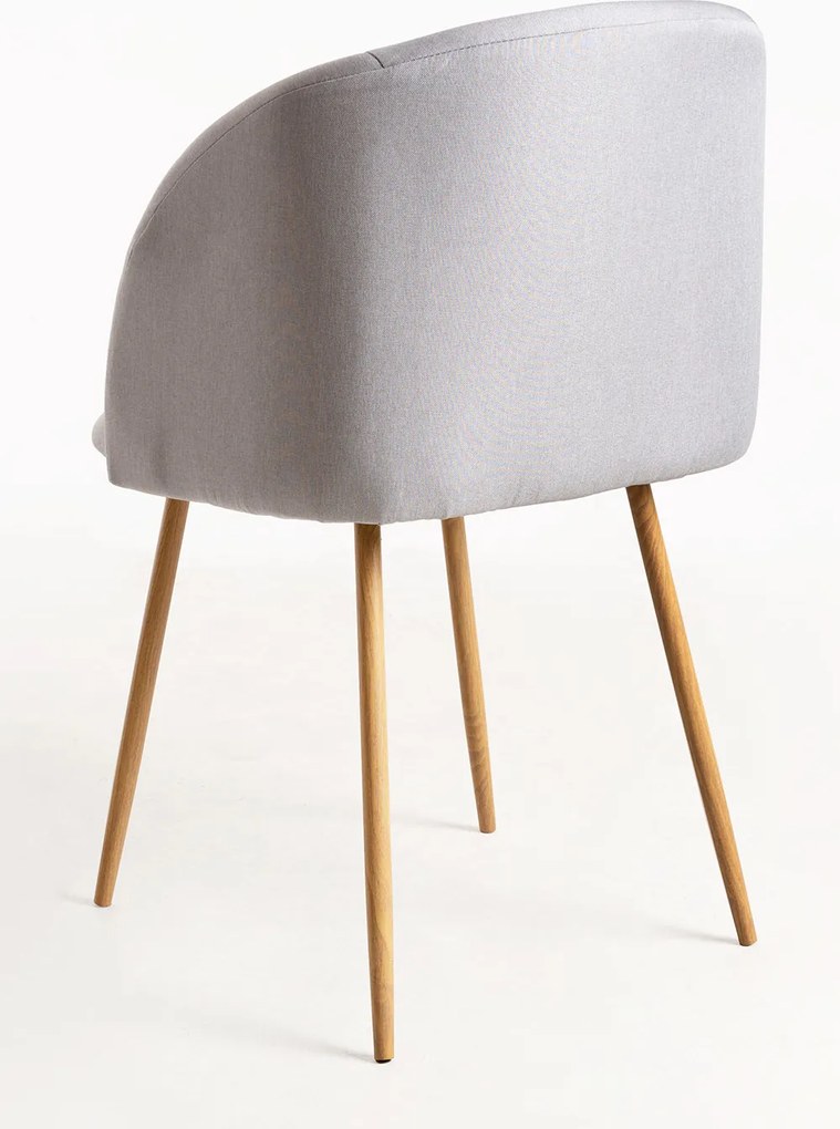 Krzeso z aksamitnej tkaniny