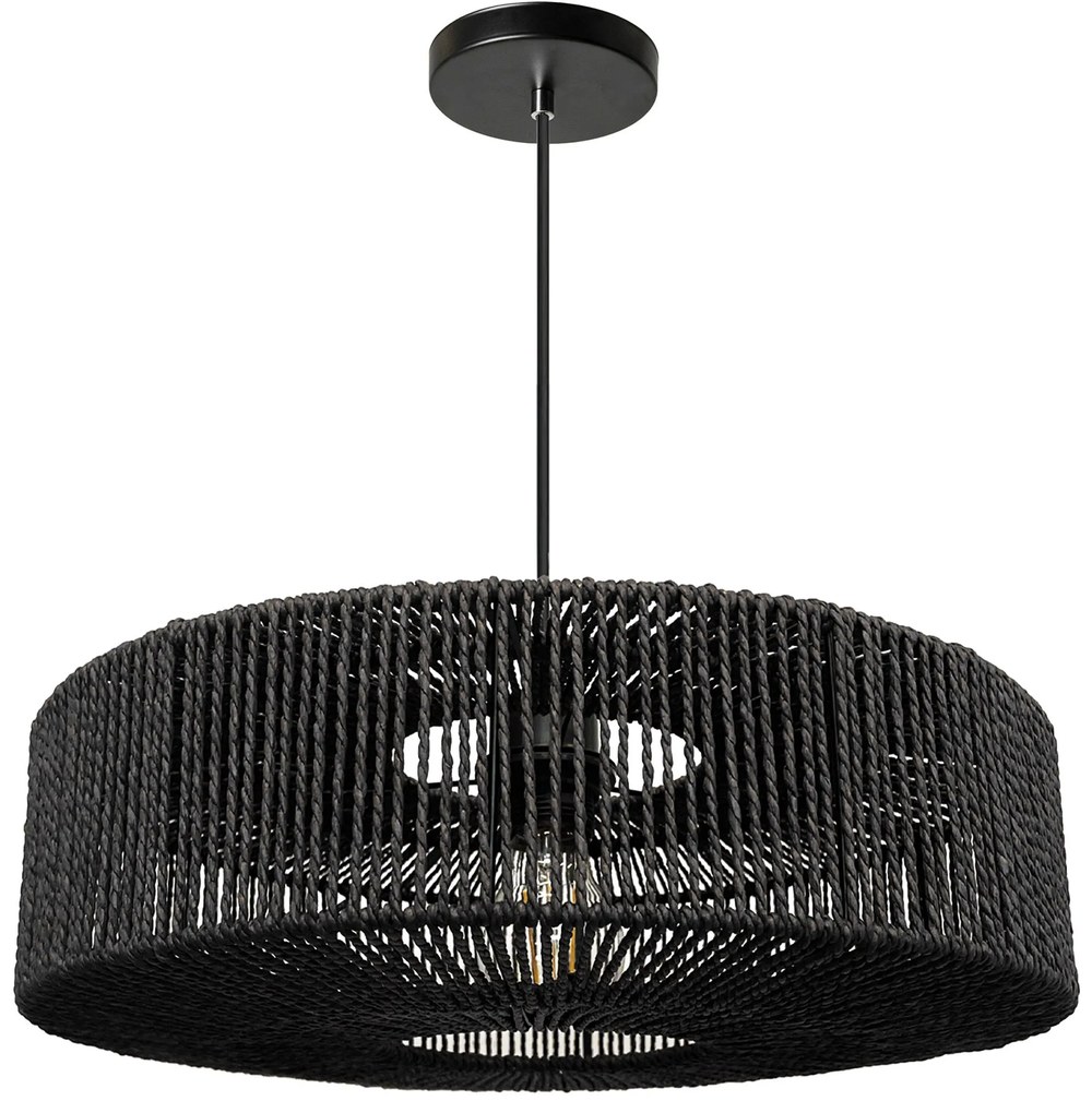 Lampa Wisząca Boho APP1484-1CP Czarna