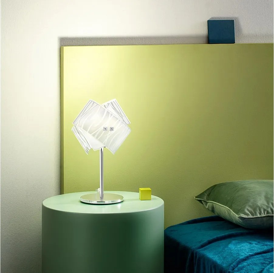 Lampy stołowe Agnese białe 1XE14 max 1X42W IP20 - Nowoczesne kinkiety LED o designie - gniazdo E14