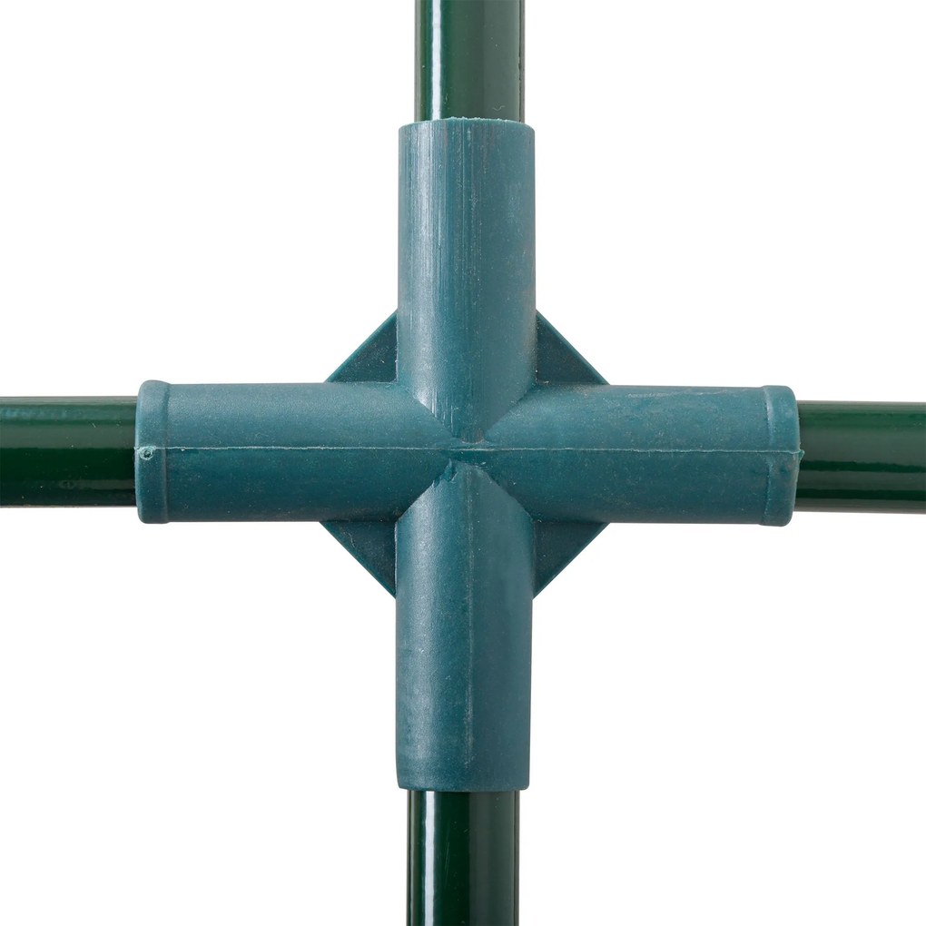 Outsunny Szklarnia, szklarnia z drzwiami, inspekt, dom dla roślin, hodowla roślin, Stal, Tworzywo sztuczne, 200 x 100 x 80 cm, Zielona