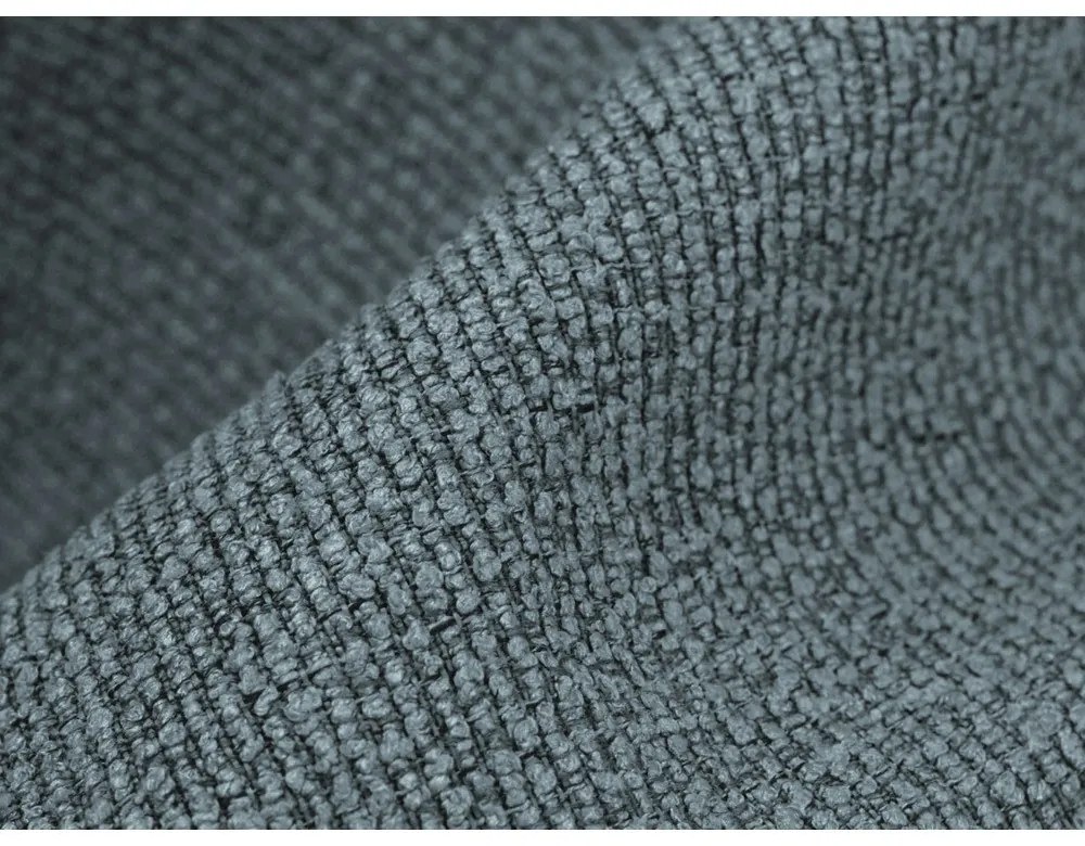 Niebieska rozkładana sofa z materiału bouclé 255 cm Milu – Makamii