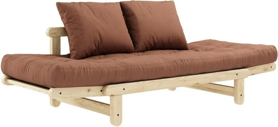 Sofa wielofunkcyjna Karup Design Beat Natural Clear/Clay Brown