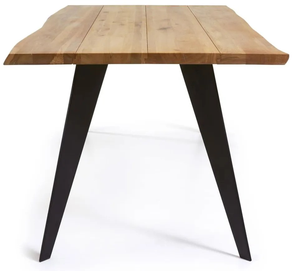 Stół z blatem w dekorze dębu 90x160 cm Koda – Kave Home