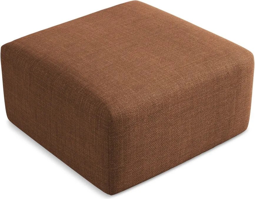 Podnóżek w kolorze terakoty Keli – Makamii