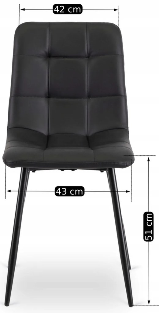 Zestaw Stół Okrągły Rozkładany HARRY 102-142 cm Dąb Artisan/Czarny i 6 Krzeseł z Ekoskóry DALVIN Czarnych Nowoczesnych Loft