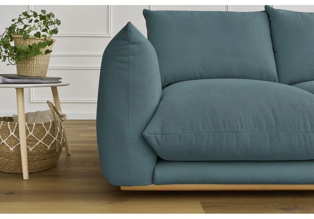 Niebieska sofa 193 cm Ernest – Bobochic Paris