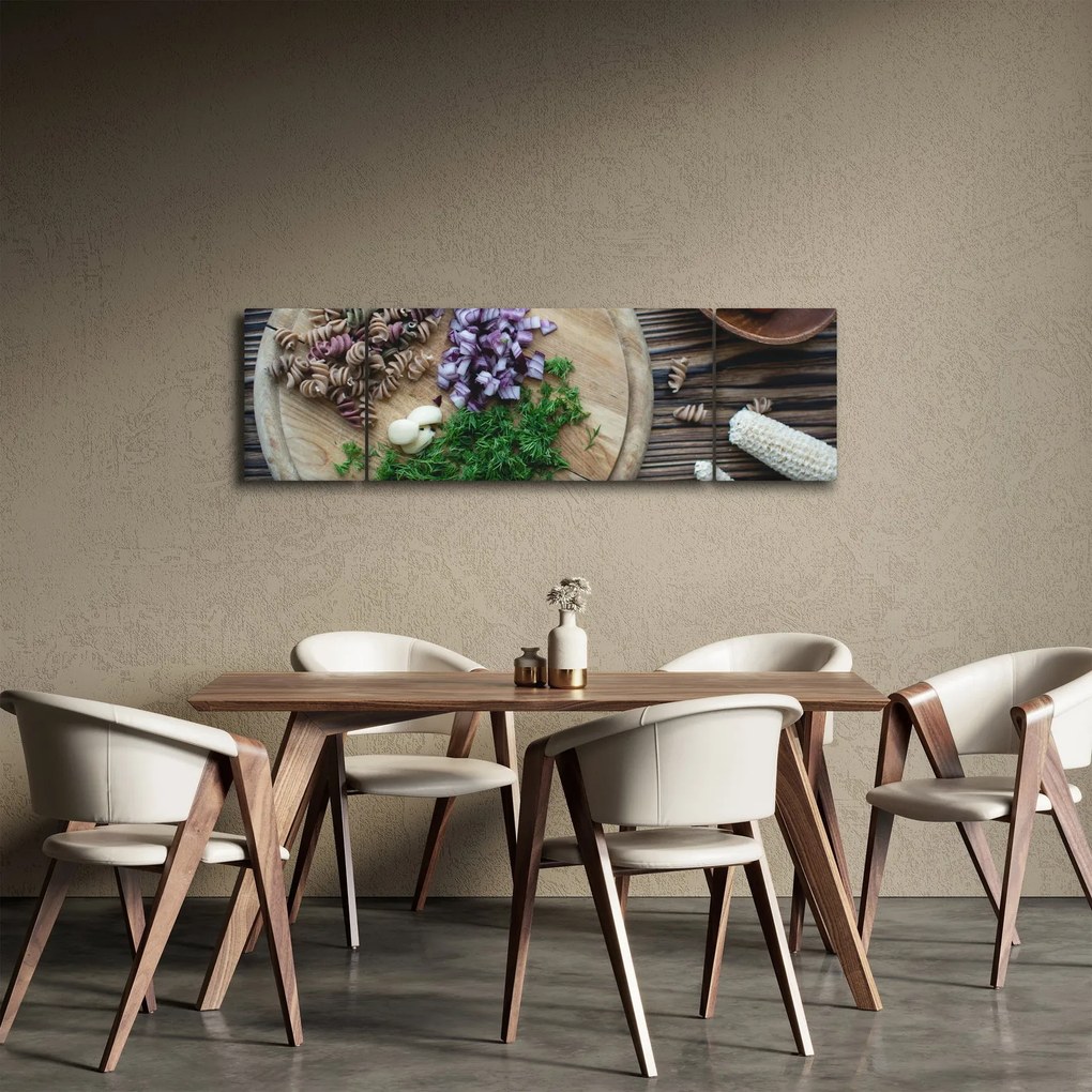 Obraz - Z deski kuchennej (170x50 cm)