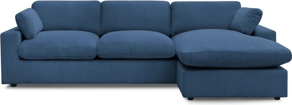 Niebieski sztruksowy narożnik Belair – Bobochic Paris