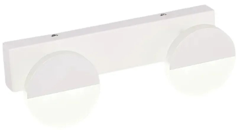 Akrylowy biały kinkiet led - K454-Tucker