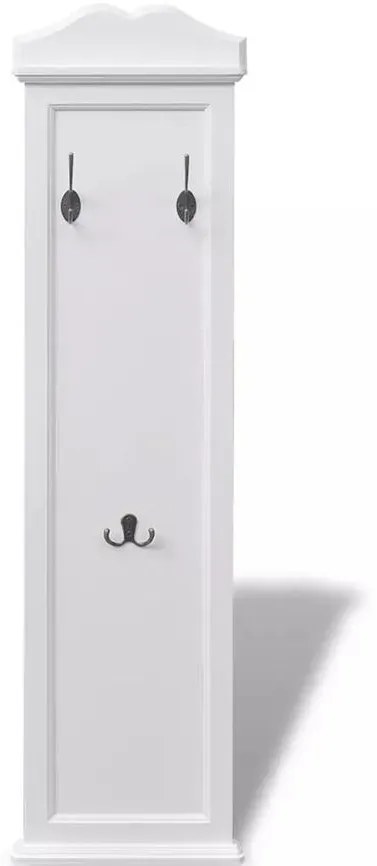 Komplet białych wieszaków na kurtki T0-R60