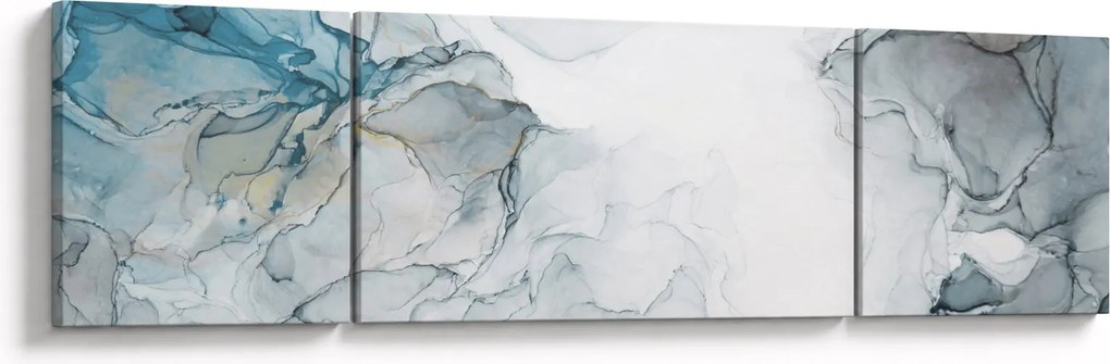 Obraz - Niebieski marmur (170x50 cm)