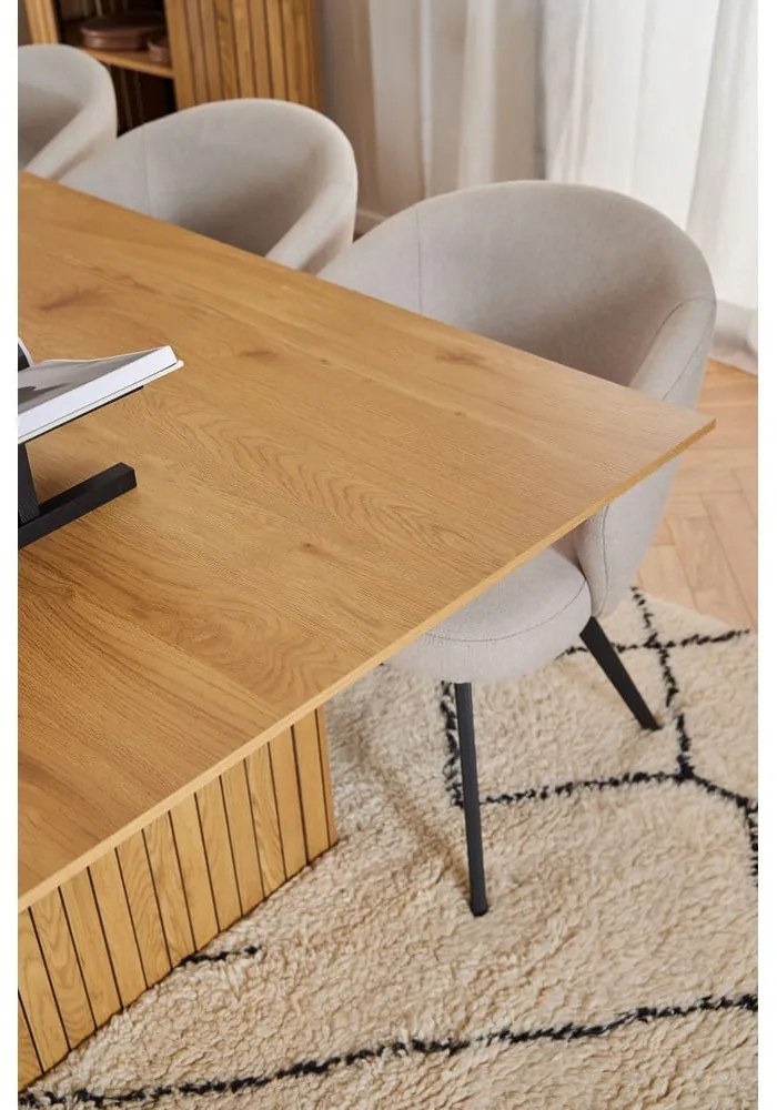 Stół z blatem w dekorze dębu 100x210 cm Colima – Actona