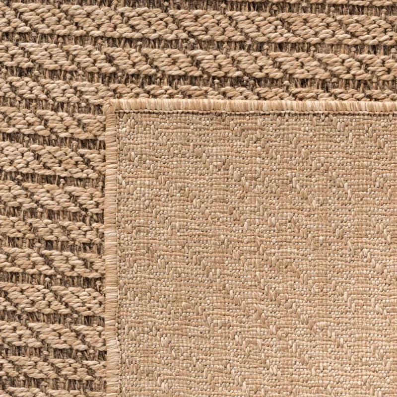 Dywan zewnętrzny Timber Geometryczny beżowy 120 cm x 170 cm